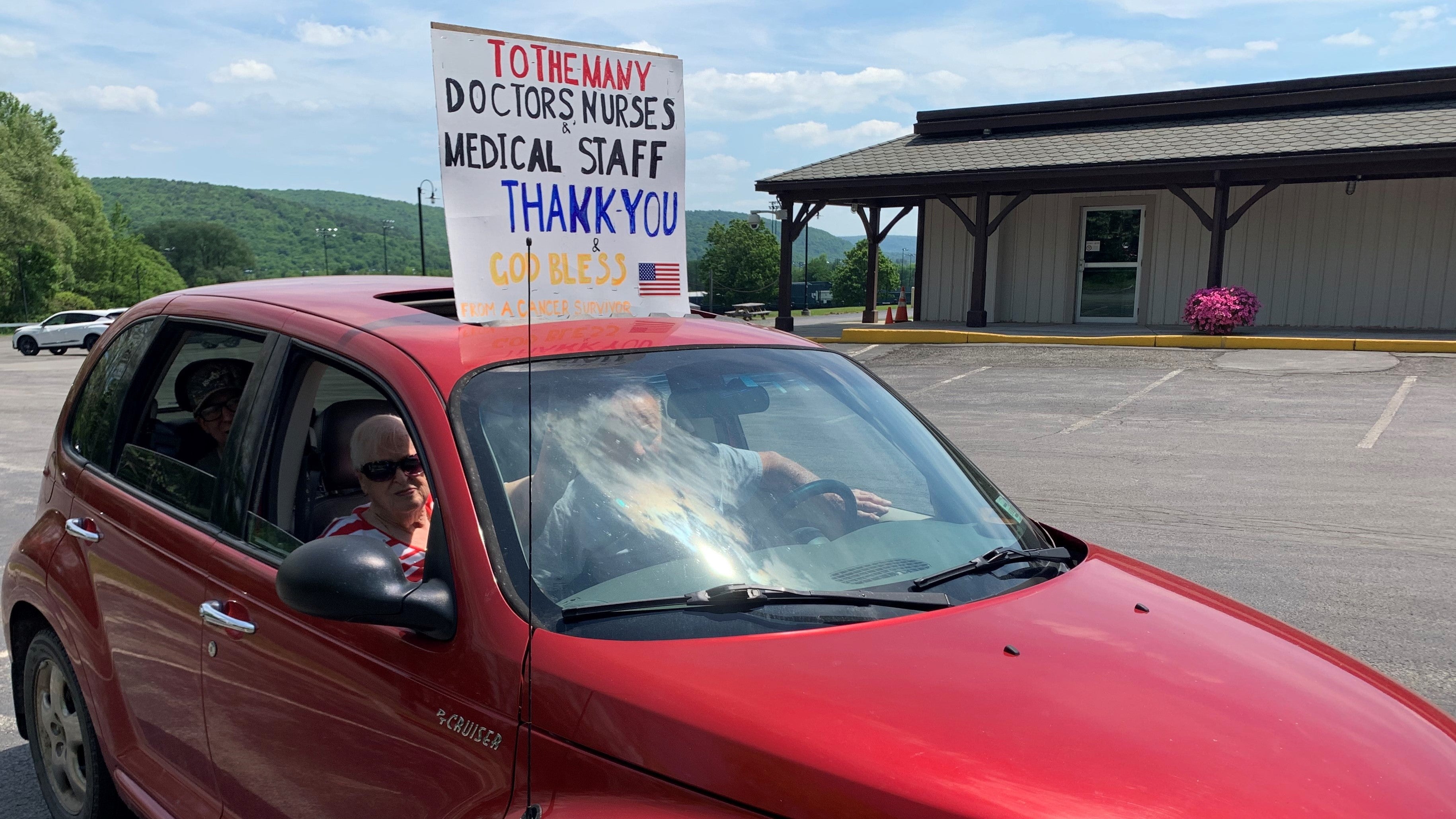 Bassett Cancer Institute Honors Cancer Survivors at Drive-Through Events