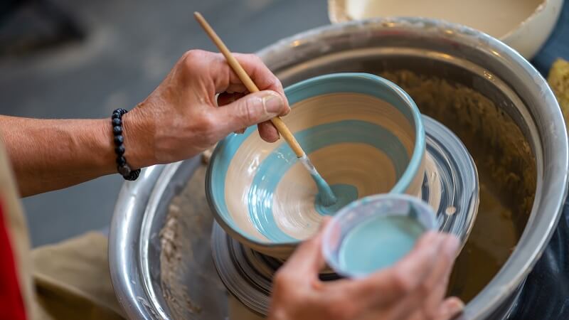 Clay painting