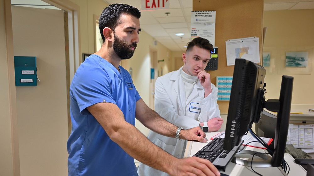 Neuro Chief with resident