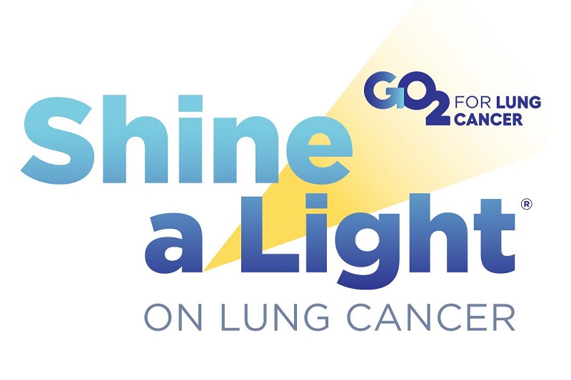 Shine a Light on Lung Cancer Logo