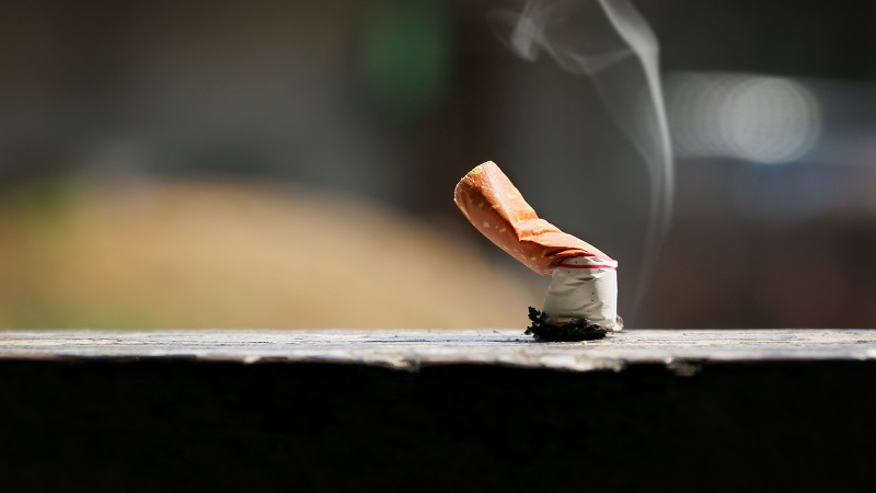 Cigarette Being Put Out