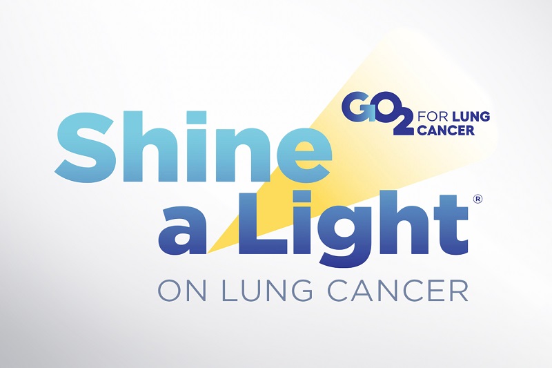 Shine a Light on Lung Cancer Logo
