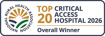 Top 20 Critical Access Hospital Award Logo