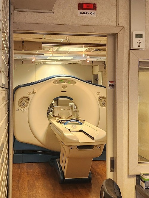 Temporary CT Scanner